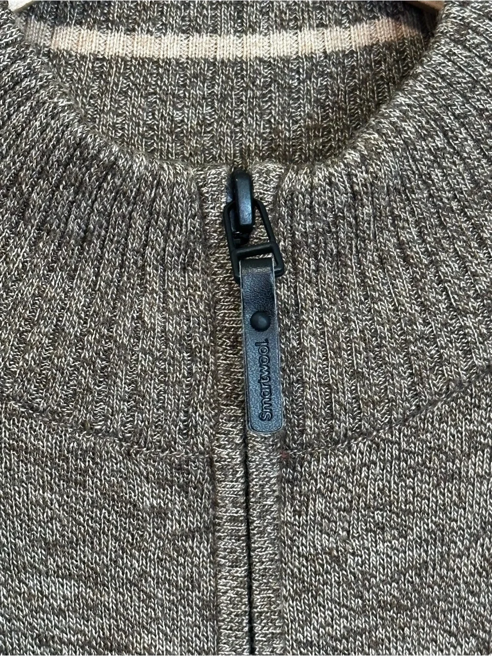 Smartwool Sparwood Half Zip Sweater Heathered Brown